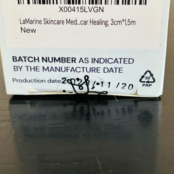 LaMarine Silicone Scar Tape Medical Grade, Safe for Sensitive Skin - Picture 3 of 3